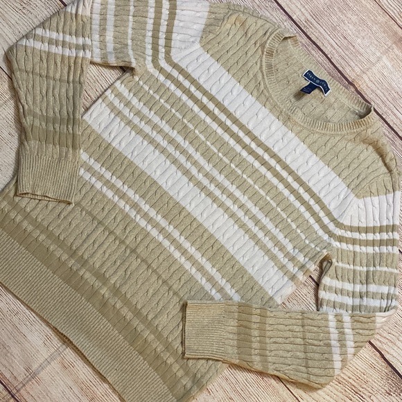 KAREN SCOTT Horizontal Striped Sweater (XXL) - Picture 3 of 4